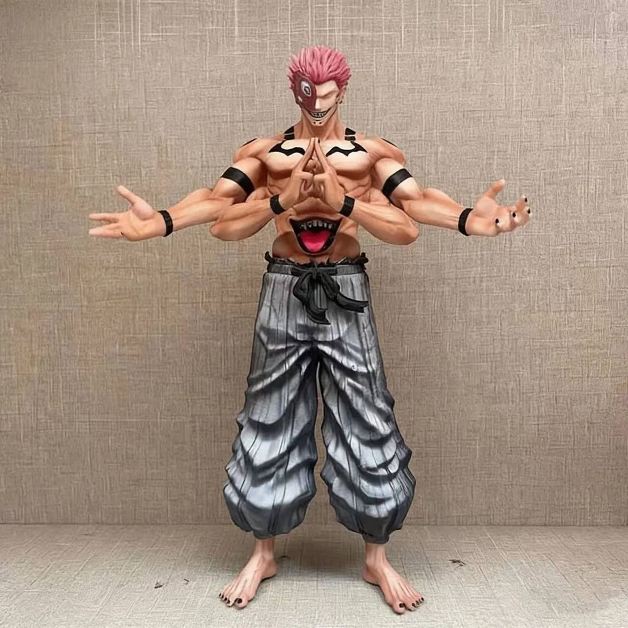 Figura de acción Sukuna Jujutsu Kaisen en PVC, coleccionable