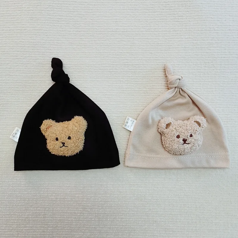 Gorro suave de oso para bebé recién nacido - Accesorios infantiles