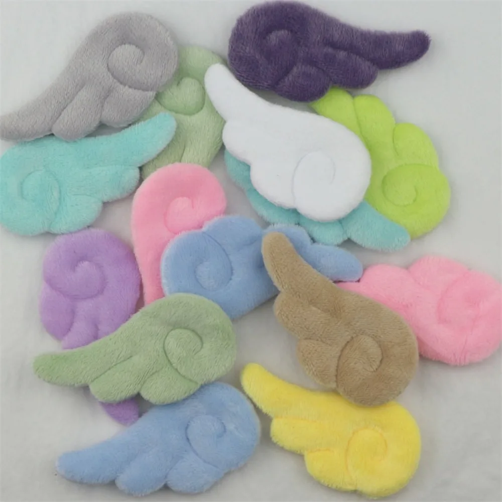 Alas de ángel de felpa para manualidades infantiles