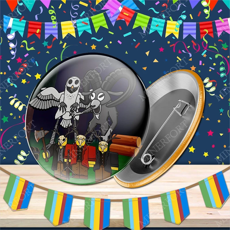 Broches Roblox Noches en el bosque con personaje para Halloween - imagen 3