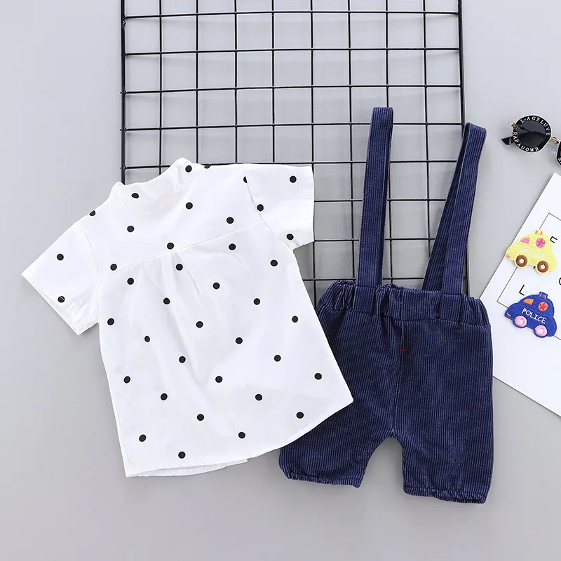 Conjunto verano para bebé: camiseta manga corta y mono – 2 piezas - imagen 4