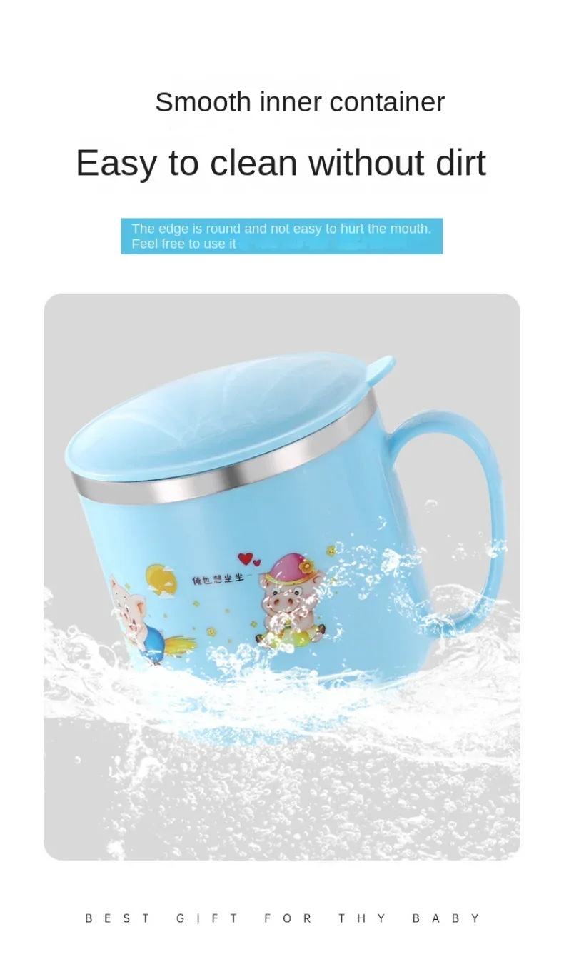 Taza resistente para niños activos