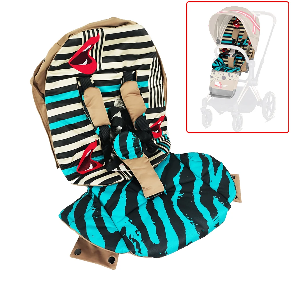 Funda de asiento Cybex Priam Love – cojín de tela y respaldo - imagen 2