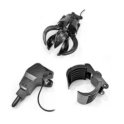 Kit accesorios excavadora RC Huina 1593 – Brocas y pinza de aleación