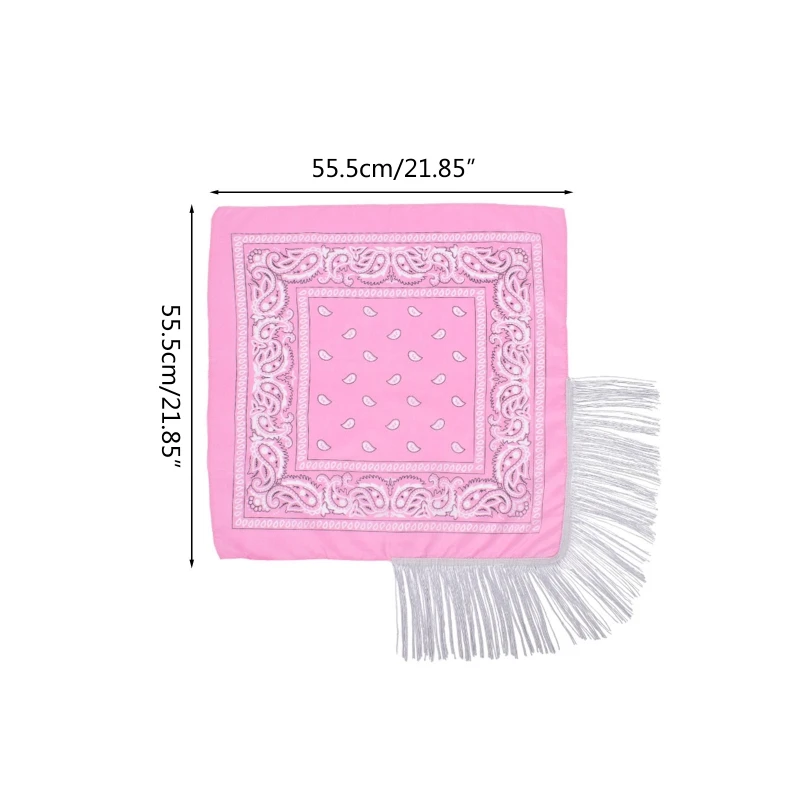 Bandana vaquera con flecos y borlas para despedida de soltera - imagen 4