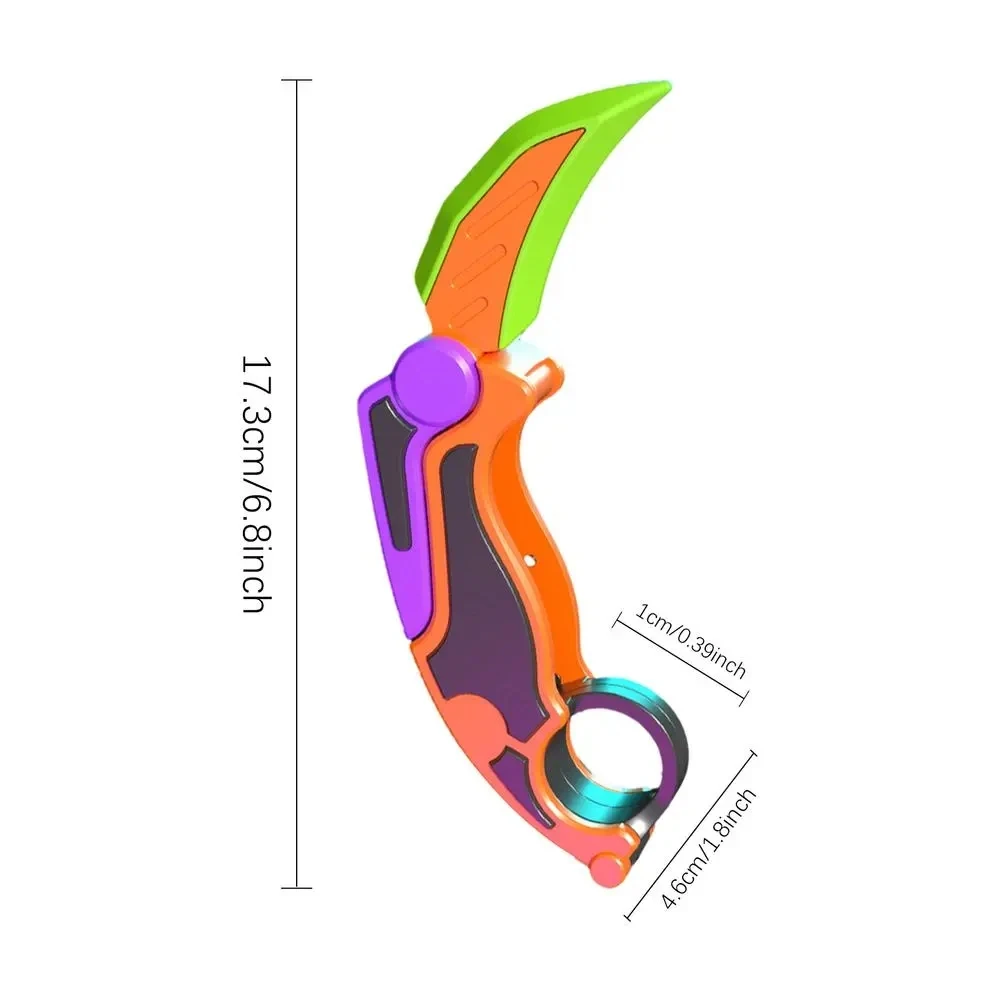 Juguete antiestrés 3D con garra de gravedad y agarre mariposa - imagen 5