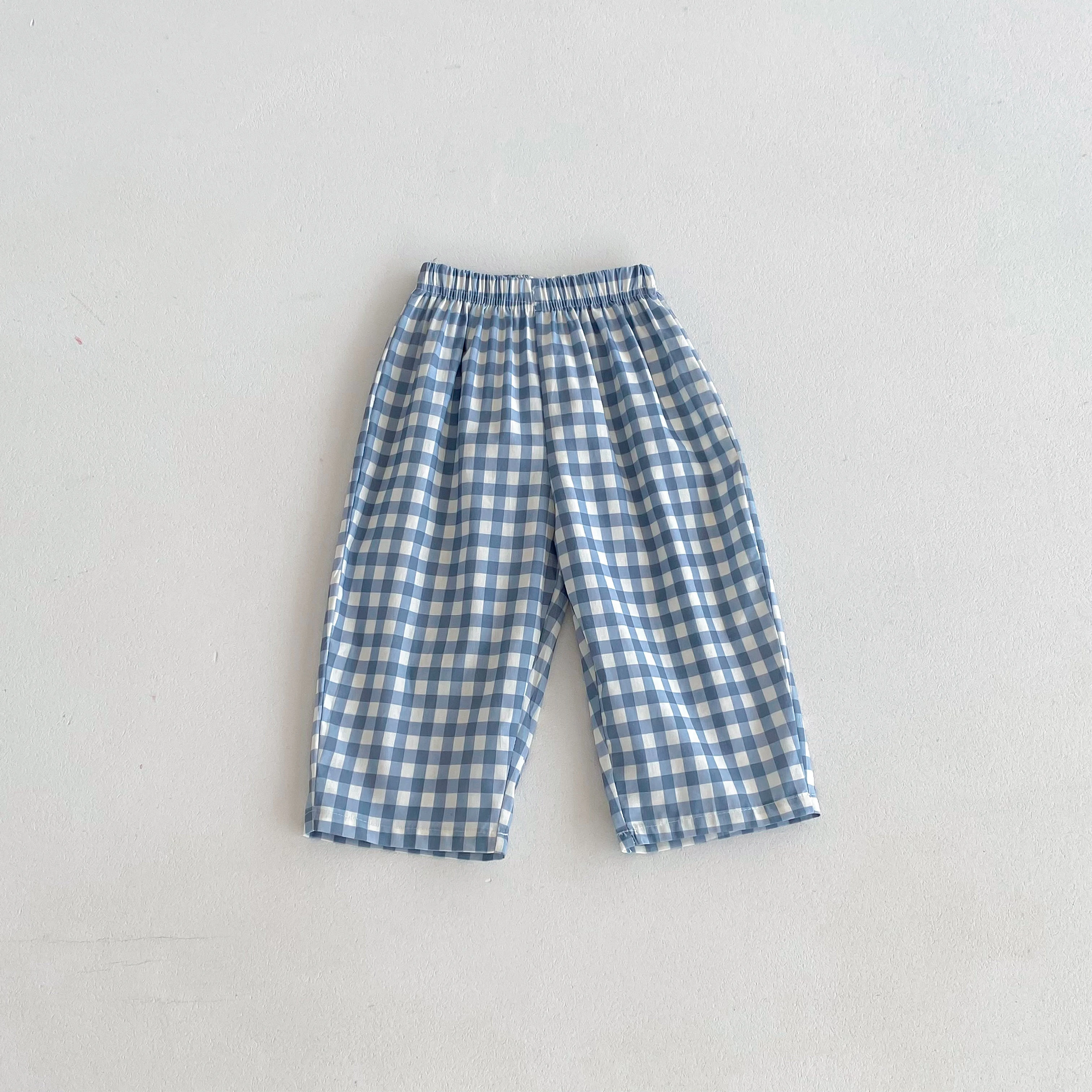Pantalones de verano tipo harem estampado sencillo para niños - imagen 3