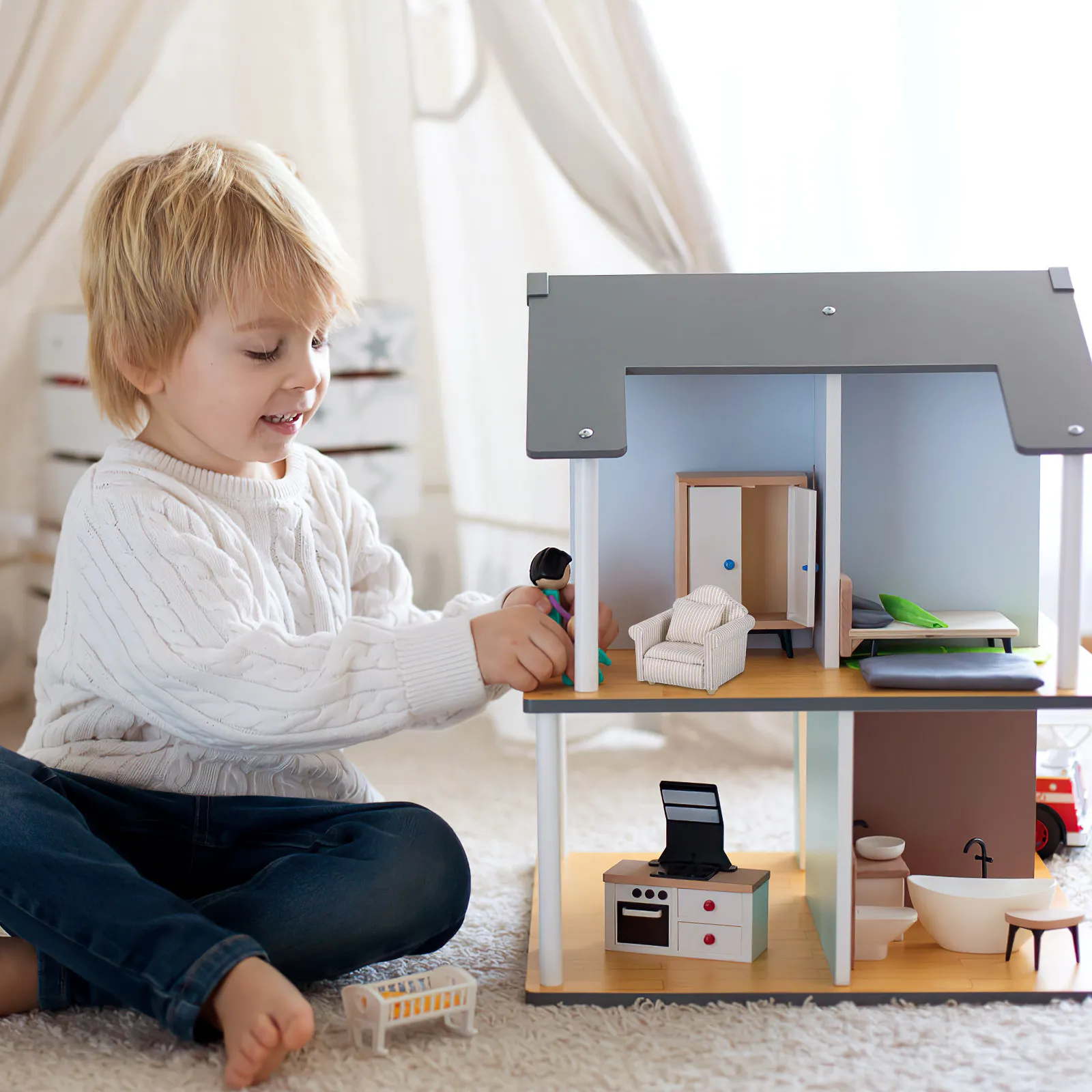 Sofá en miniatura cómodo y creativo para la habitación infantil - imagen 5