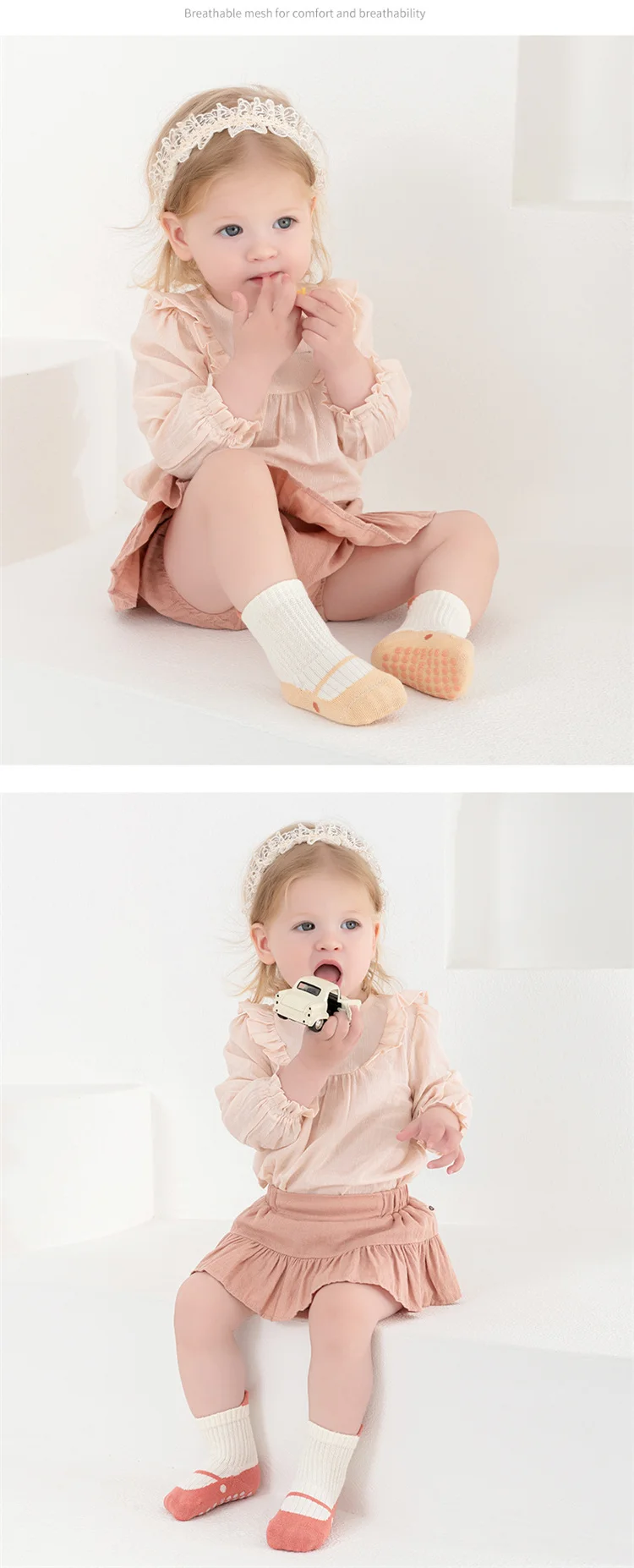 Calcetines para niños de diferentes tallas