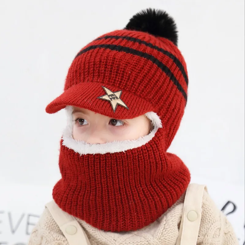 Gorro de invierno con forro polar para niños - imagen 5