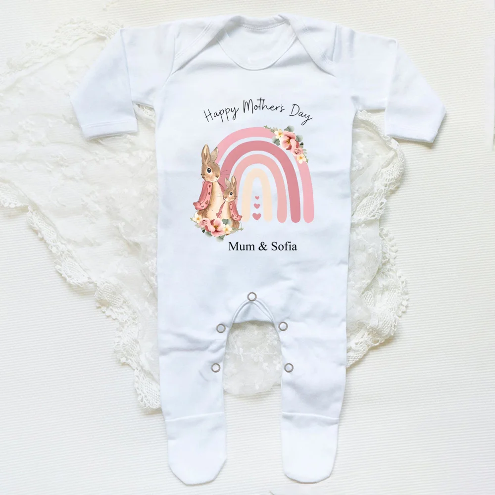 Body bebé personalizado para el Día de la Madre, recién nacido - imagen 4