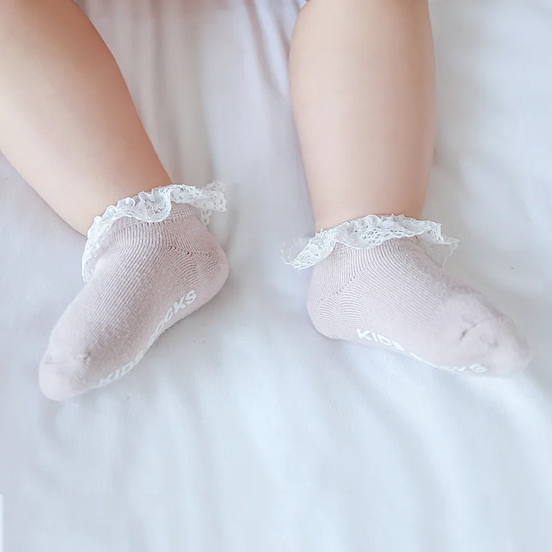 Calcetines tobilleros de algodón para bebés – Transpirables y suaves - imagen 3