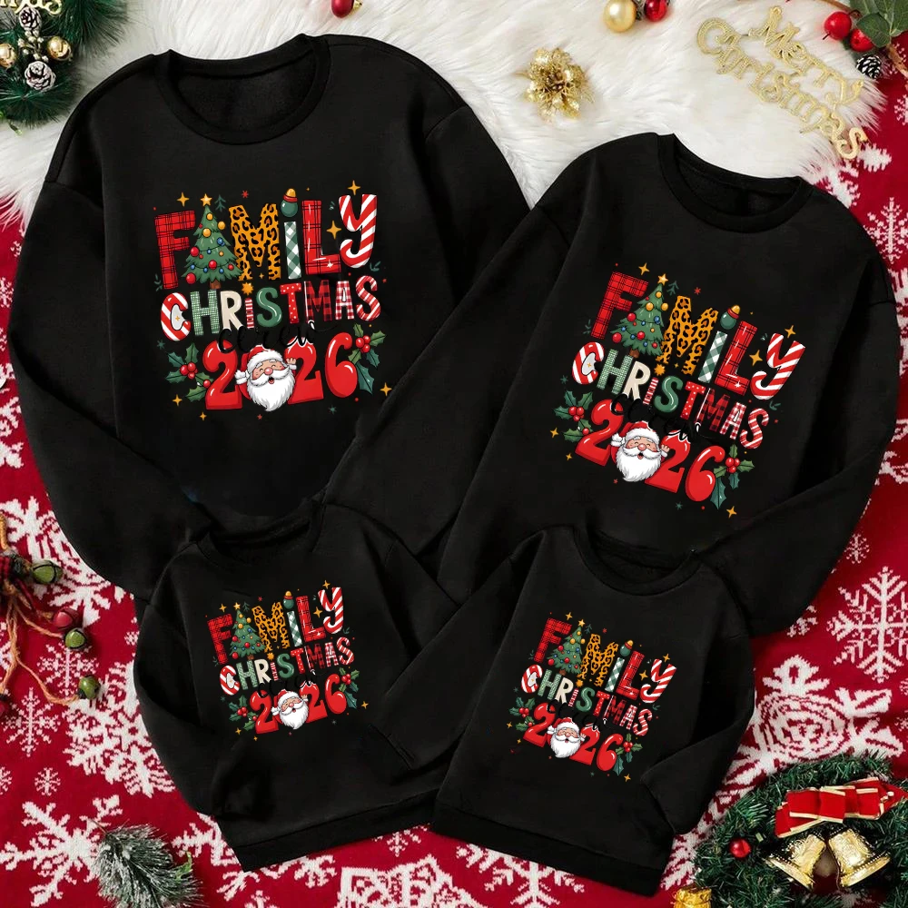 Sudaderas de Navidad familiar para papá, mamá e hijos - imagen 3