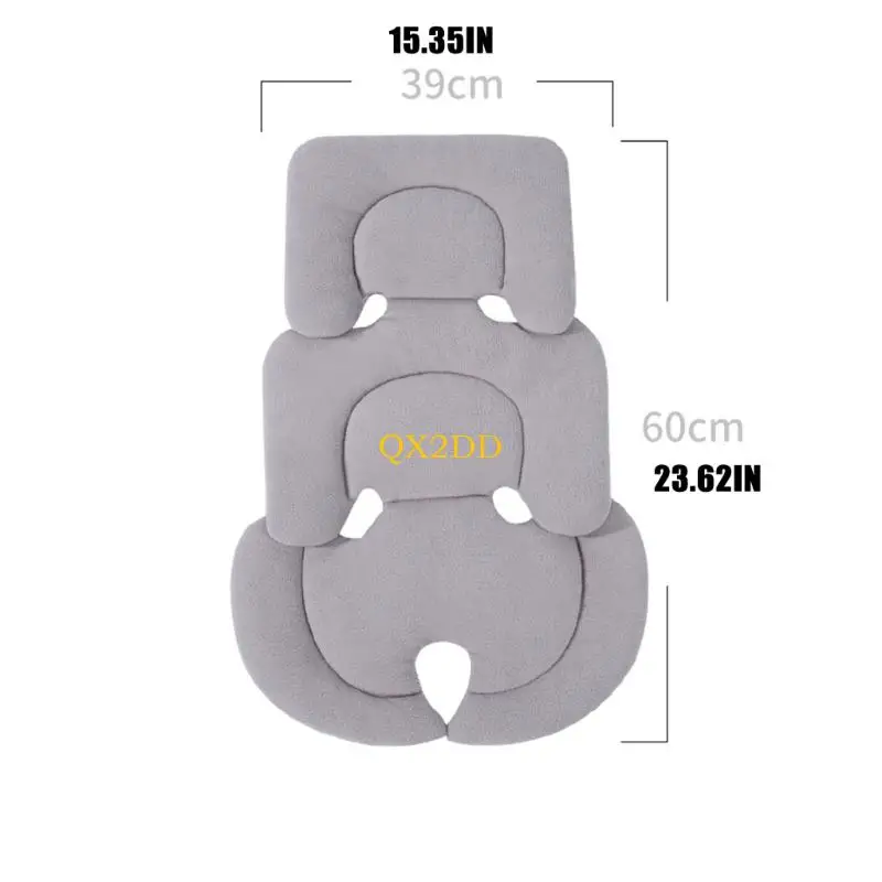 QX2D Cojín suave para silla de bebé, uso en coche y comedor - imagen 5