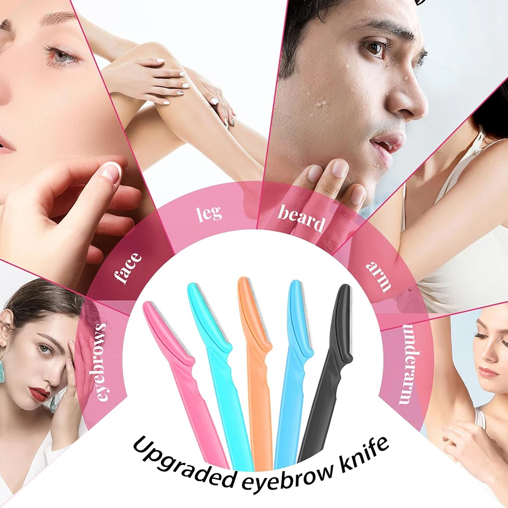 Rasuradora facial dermaplaning para cejas y vello, multiusos - imagen 3