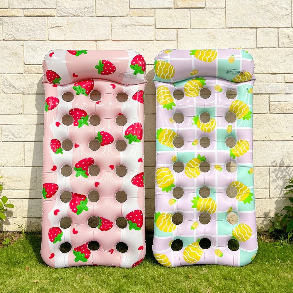 Silla flotante inflable de piscina y playa para relajarte - imagen 4