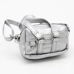 Blyth Mochila de cuero para muñecas con bolso y accesorios
