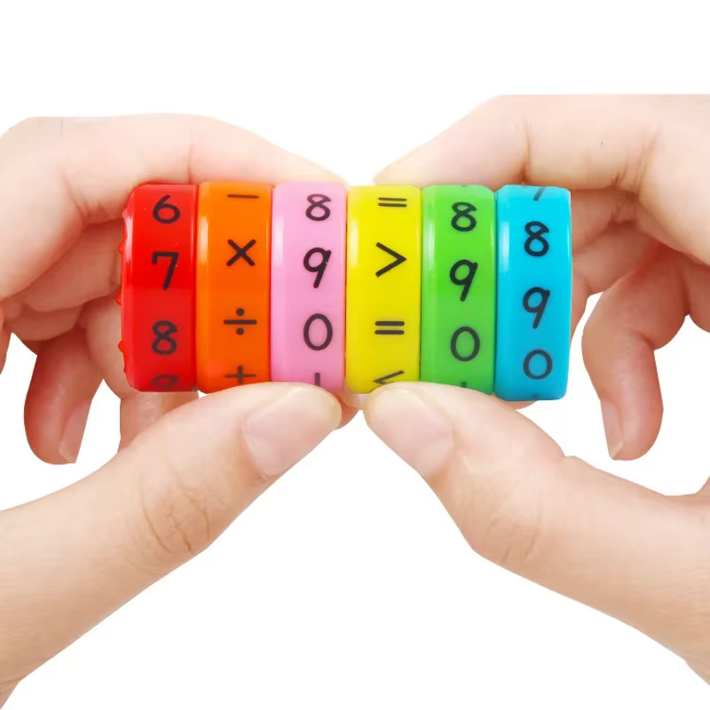 Juguete magnético matemáticas aprendizaje temprano para preescolar