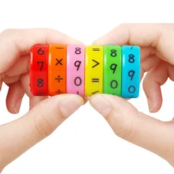 Juguete magnético matemáticas aprendizaje temprano para preescolar