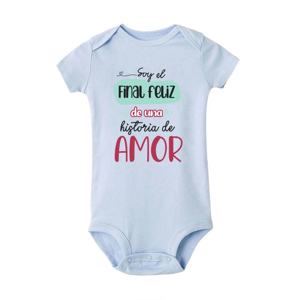 Mameluco bebé diseño lindo con frase amor
