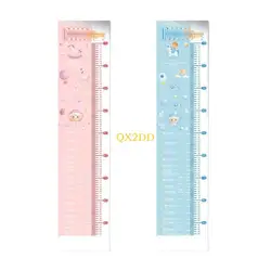 QX2D Regla de altura infantil plegable y lavable para medir