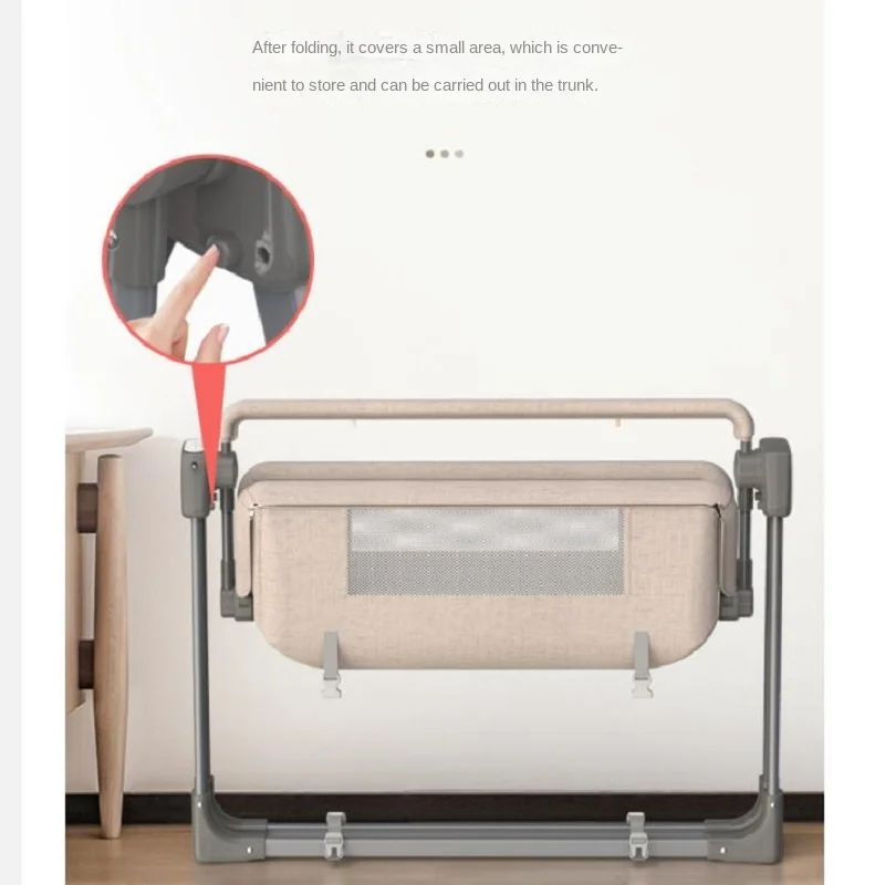 LazyChild Cuna Plástico multifuncional para bebé – Segura y ligera - imagen 3