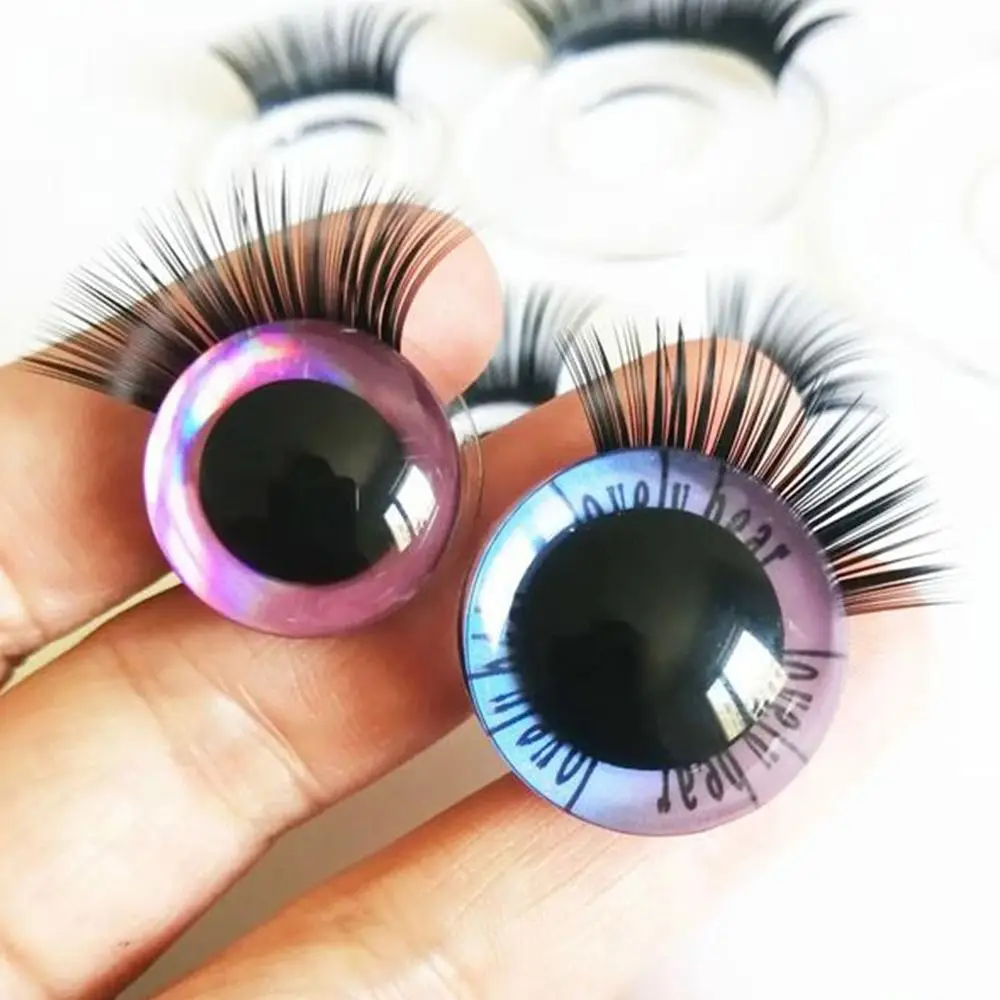 Pestañas postizas negras para muñeca Blythe, ojos grandes - imagen 5