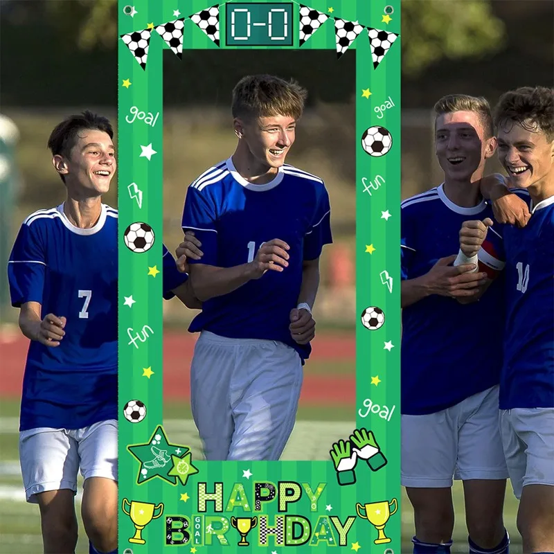 Kit decorativo fútbol para celebraciones infantiles