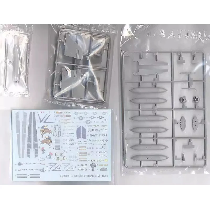 Modelo de avión de plástico F/A-18D Hornet Trumpeter para montar - imagen 3
