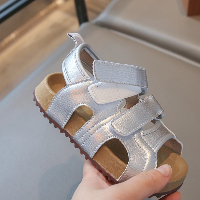 Sandalias de bebé antideslizantes con suela blanda para verano - imagen 5