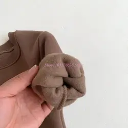Sudadera bebé R6FD algodón cuello redondo manga larga