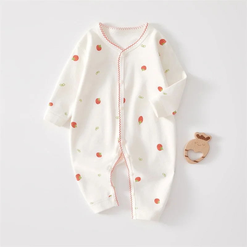 Pelele de algodón estampado para bebé – Suave y cómodo