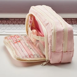 Estuche para lápices de gran capacidad estilo kawaii multifunción