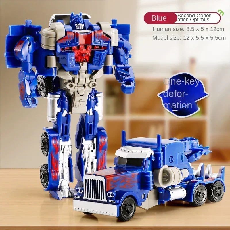 Coche robot transformable – Juguete estilo anime para niños