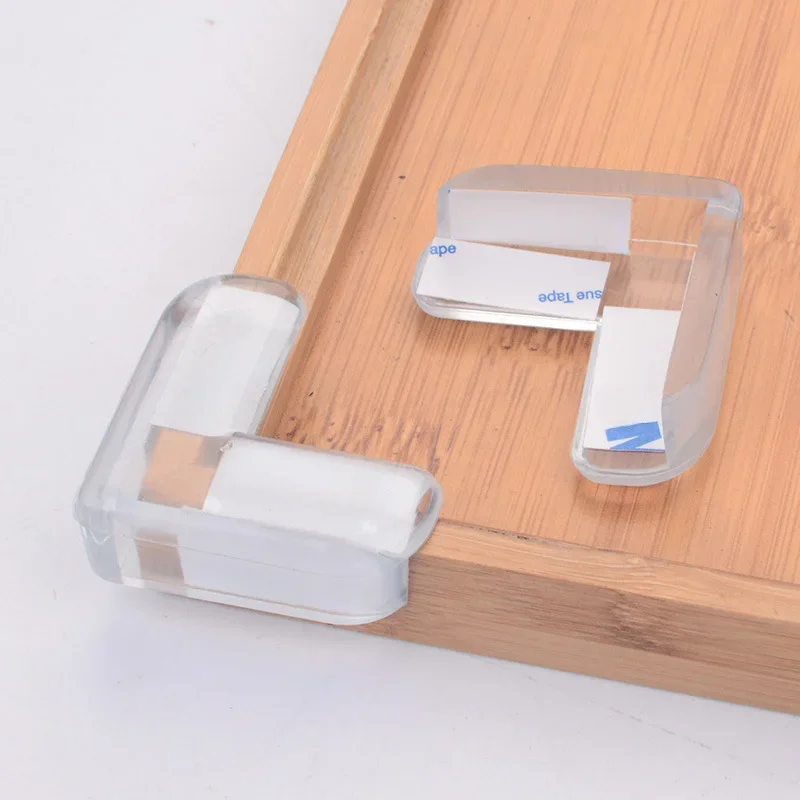 Protector de esquinas transparente para mesas de bebé, borde seguro - imagen 2