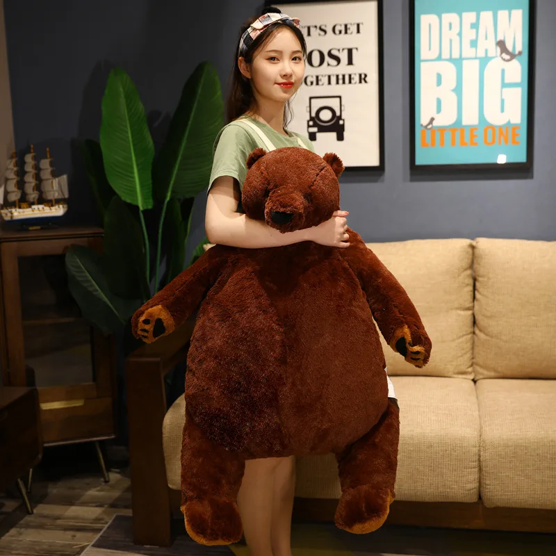 Oso de peluche DJUNGELSKOG suave para regalo infantil