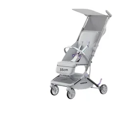 Carrito plegable ligero de bebé, ideal para viajar en avión