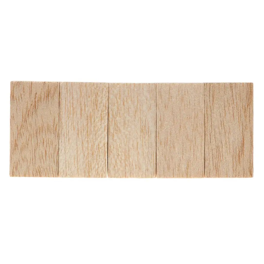 Bloques de balsa en madera para manualidades infantiles creativas - imagen 2