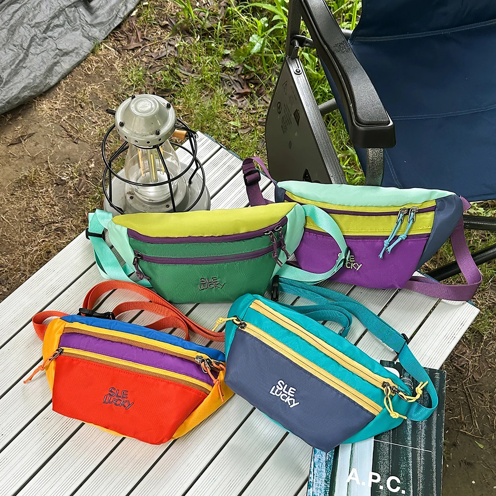 Bolsa de pecho deportiva infantil con letras bordadas para viaje - imagen 5