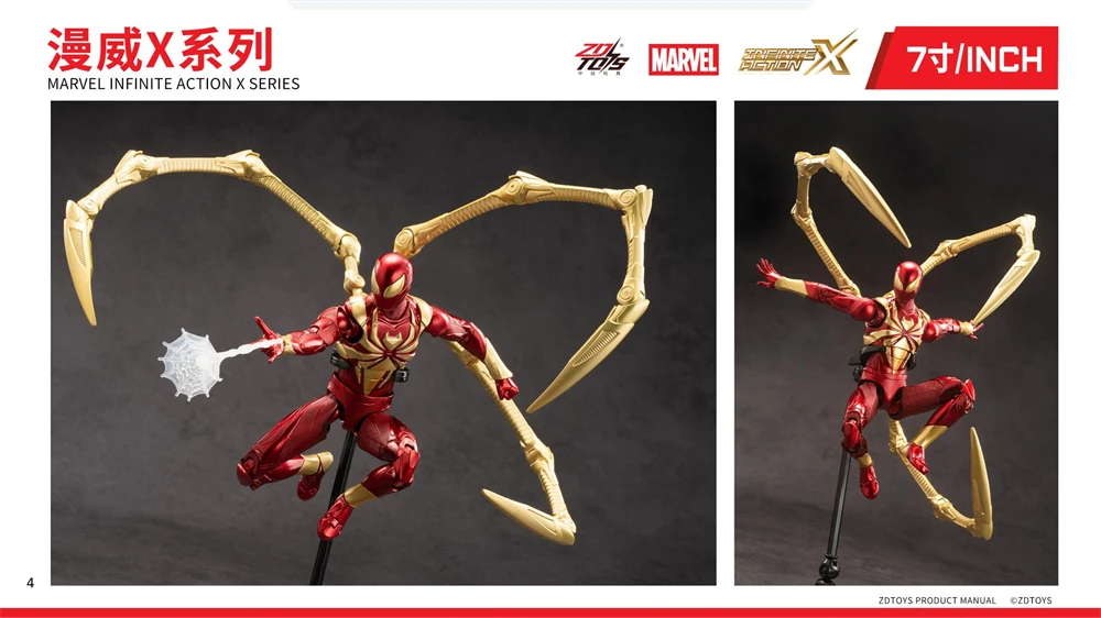 Colección completa de figuras Marvel ZD Toys