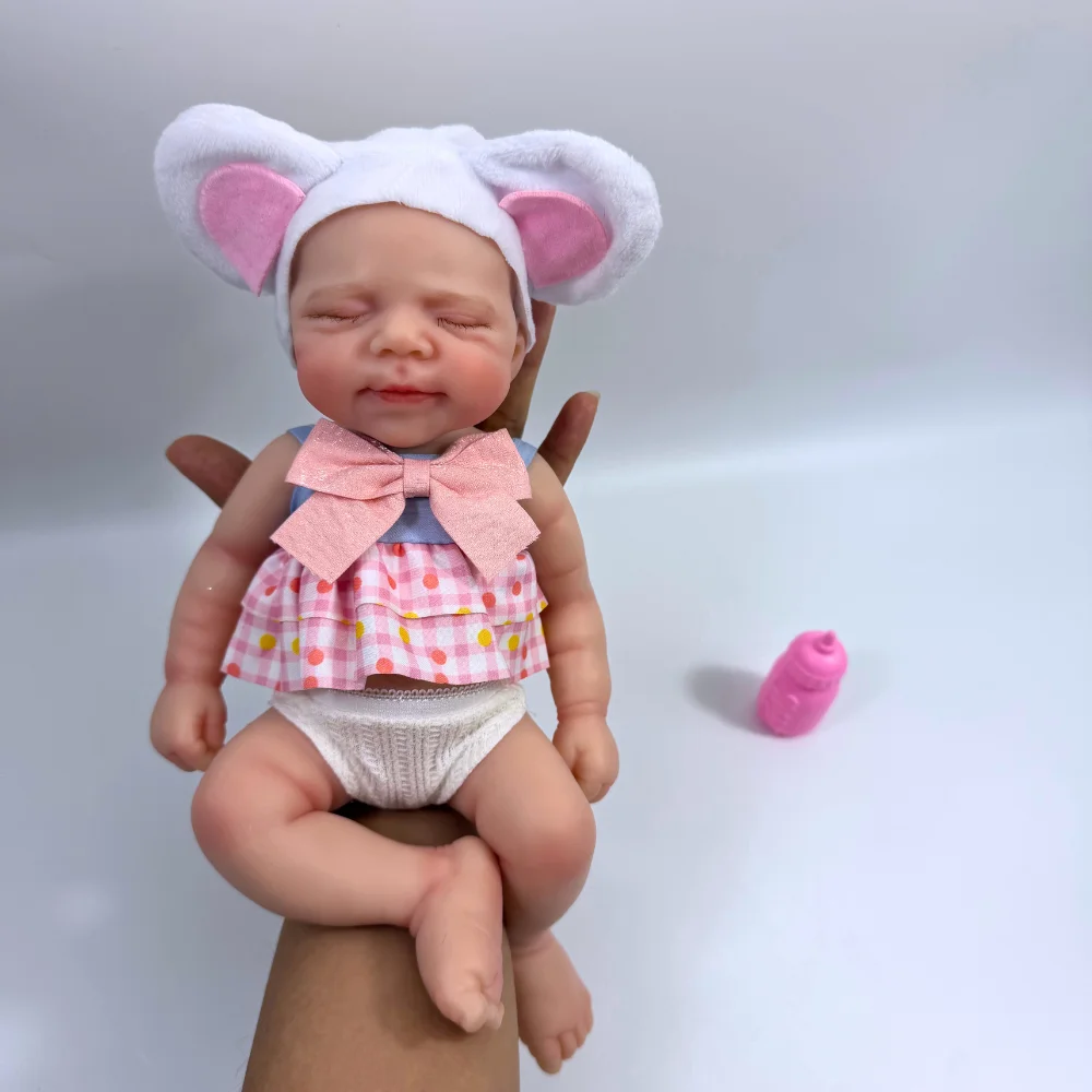 Pascale Muñeca reborn de silicona elástica y lavable - imagen 5