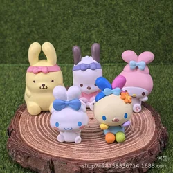 Sanrio caja ciega con figuras de Melodía, Pochacco y Pom Purin