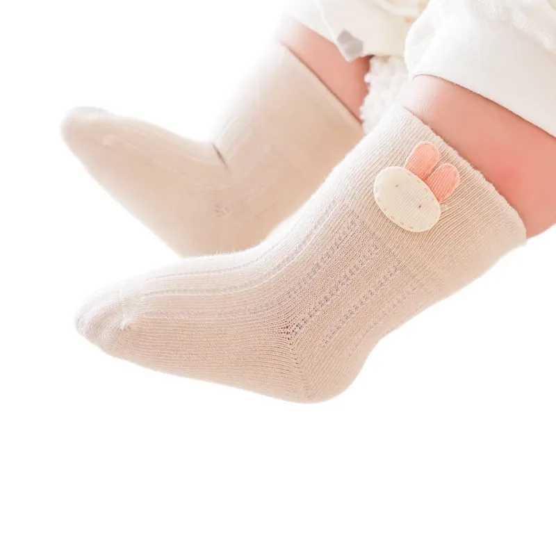 Calcetines bebé finos de algodón para primavera y otoño – Kawaii - imagen 2