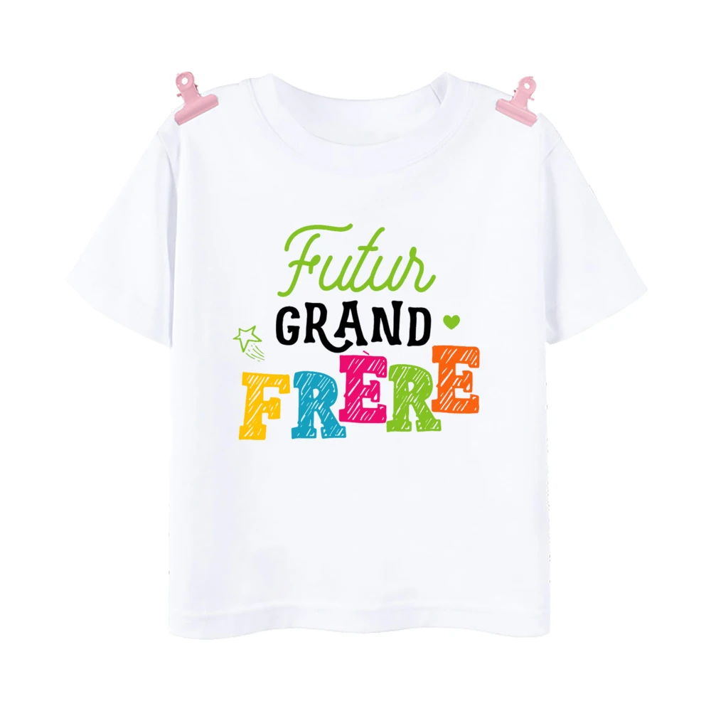Camiseta hermana mayor para embarazo de niña ideal fotos maternidad - imagen 2