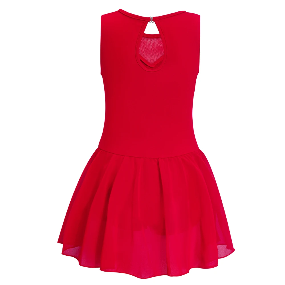 Maillot de ballet para niña con tutú – Ideal para patinaje y gimnasia - imagen 2