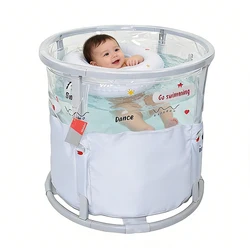 Piscina infantil de juego plegable con drenaje de suelo suave