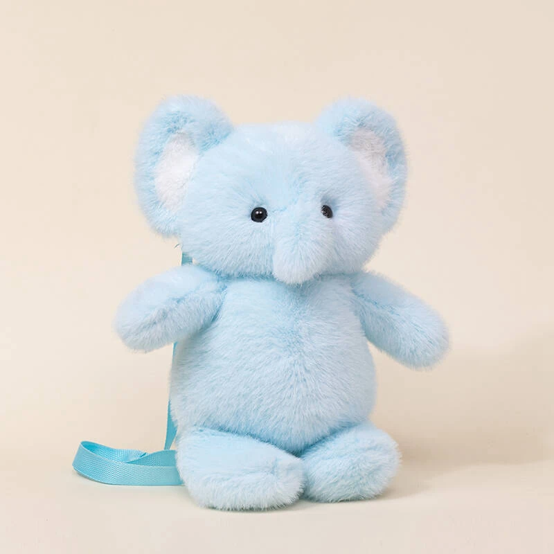Mochila felpa forma oso