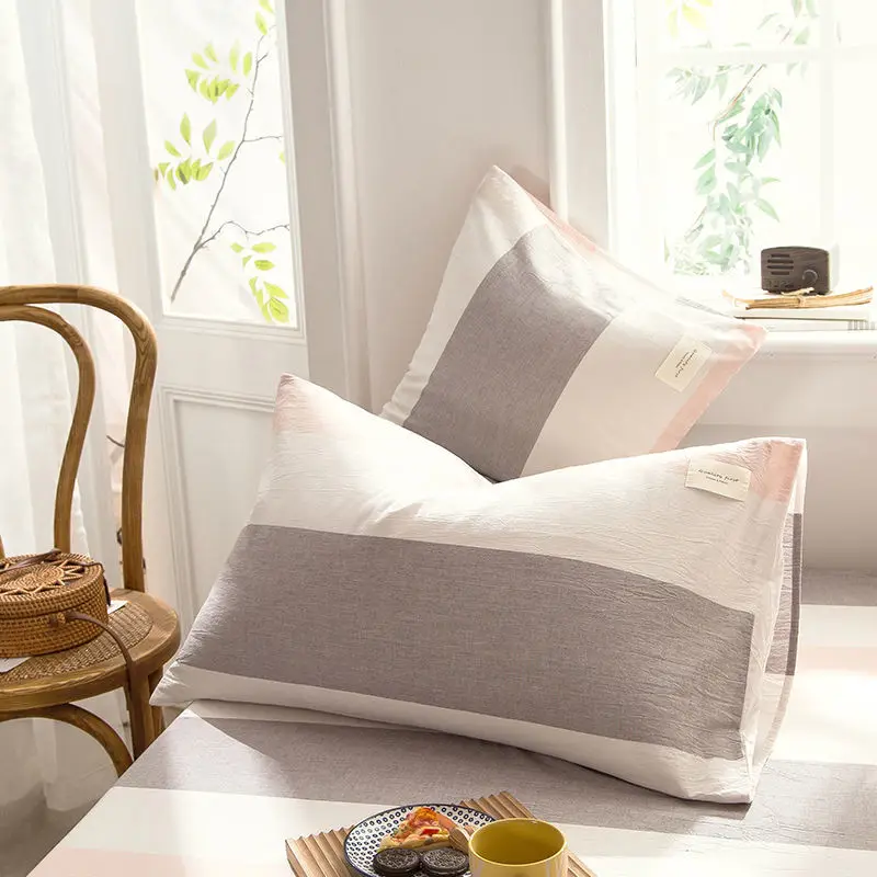 Funda de almohada algodón suave estilo moderno para dormitorio - imagen 5