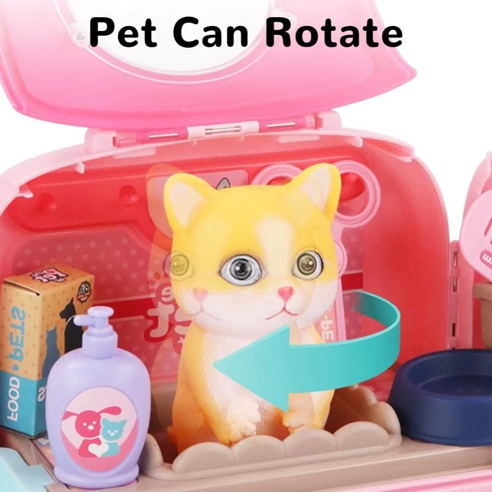 Maleta veterinaria para gatos: kit de juego cuidado infantil - imagen 2