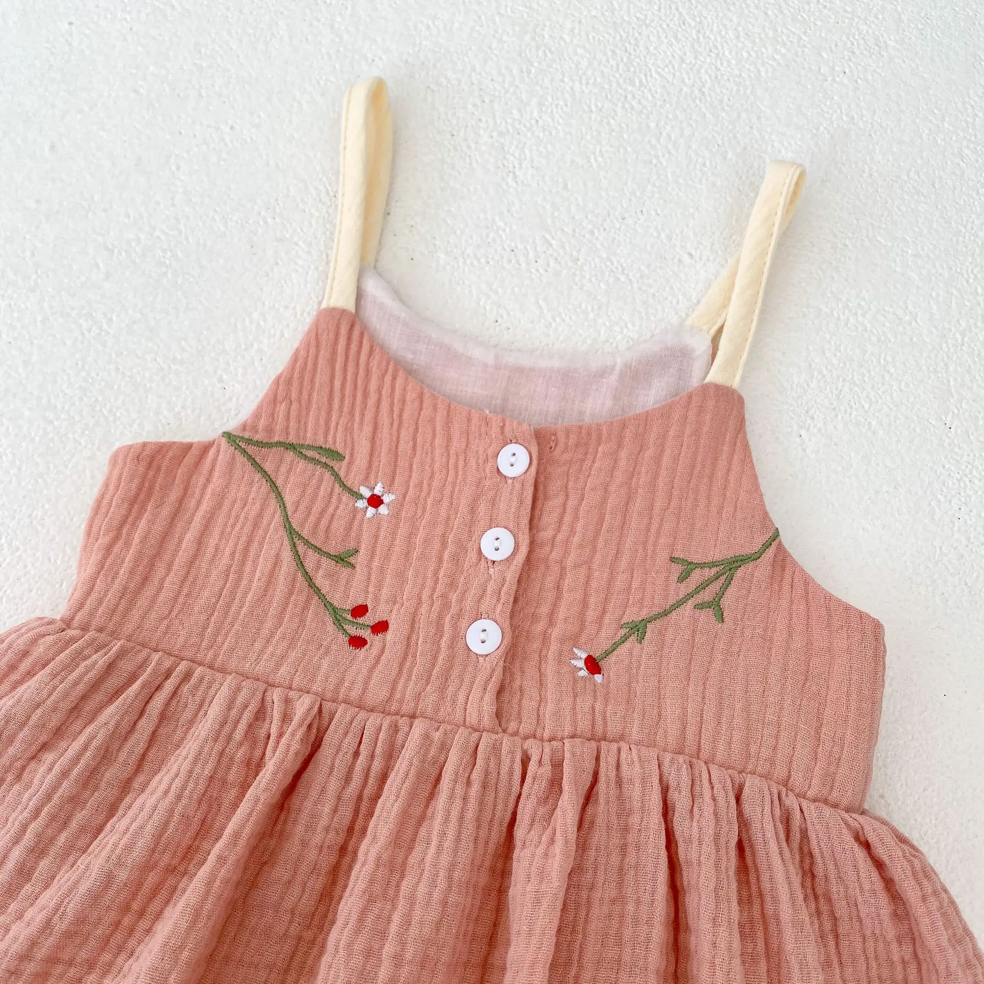 Milangel Body de Verano Bordado para Niña - imagen 2